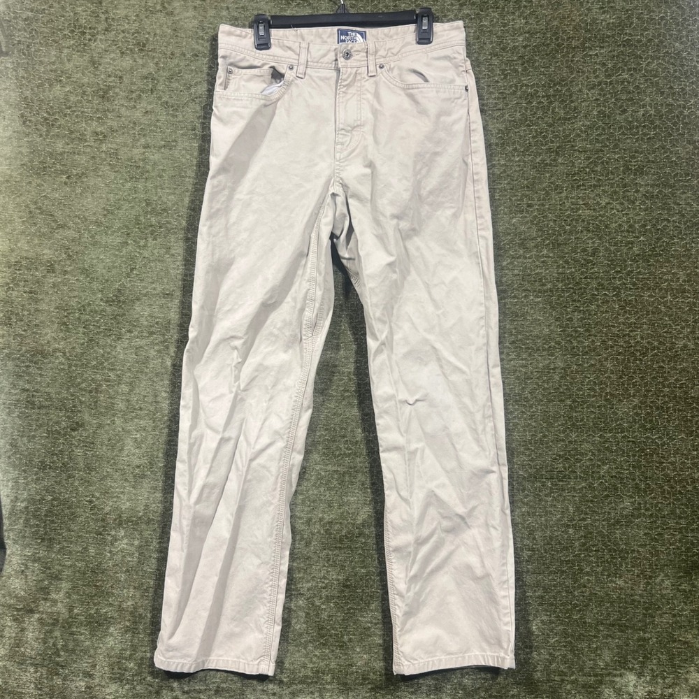 The North Face Pants Mens 32 Tan Cotton Nylon Canvas Regular Fit 789